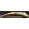 Image 1 : ESKIMO INDIAN SCRIMSHAWED WALRUS SKULL