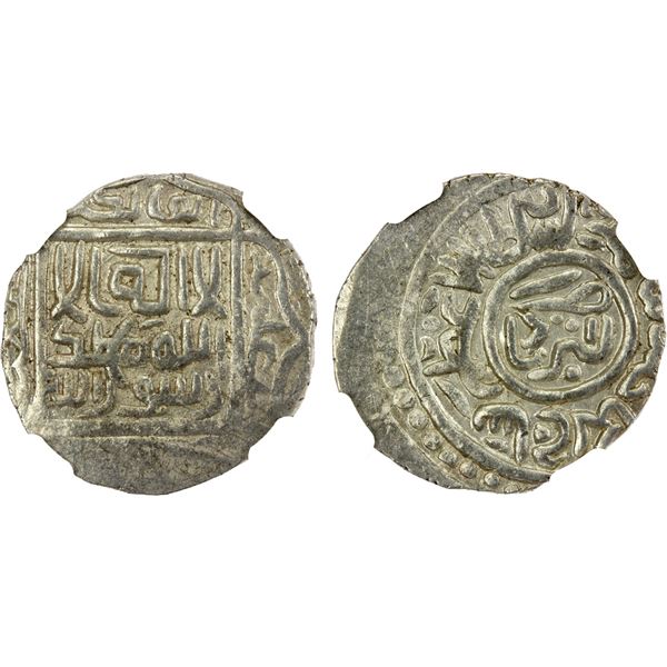 TIMURID: Shahrukh, 1405-1447, AR tanka, Astarabad, AH829, NGC MS61