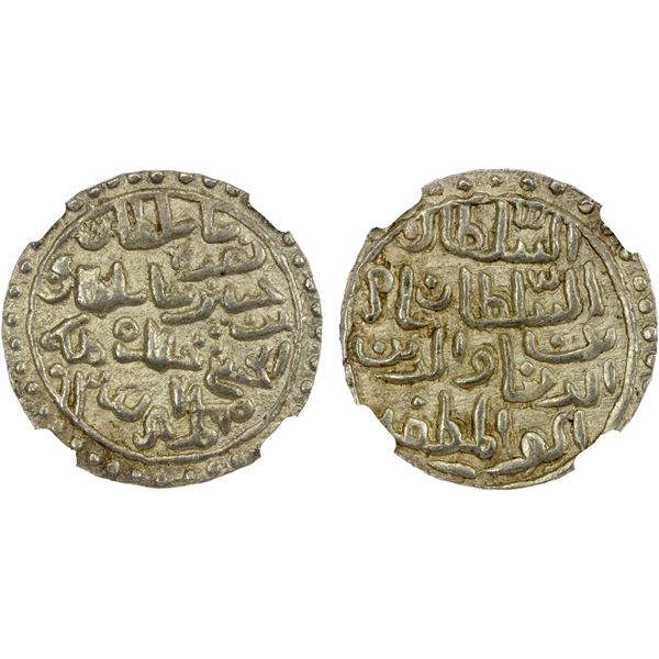 BENGAL: Nusrat Shah, 1519-1531, AR tanka, Muhammadabad, AH935, NGC MS63