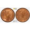 Image 1 : BRITISH INDIA: Edward VII, 1901-1910, AE 1/12 anna, 1903(c), PCGS MS65 RB