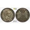 Image 1 : PHILIPPINES: Alfonso XII, 1874-1885, AR 50 centavos, 1884, PCGS XF40