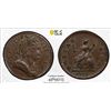 Image 1 : GREAT BRITAIN: George III, 1760-1820, AE farthing, 1773, PCGS AU58