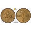 Image 1 : LITHUANIA: Republic, AE centas, 1925, PCGS MS65