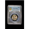 Image 2 : RHODESIA & NYASALAND: Elizabeth II, 1953-1963, 1 shiling, 1957, PCGS MS65