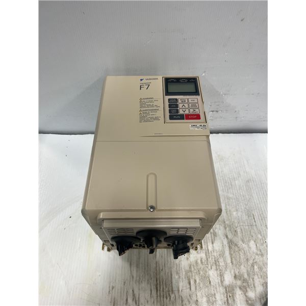 Yaskawa #CIMR-F7U2011 SPEC: 20111E-U841063 F7 Varispeed Drive