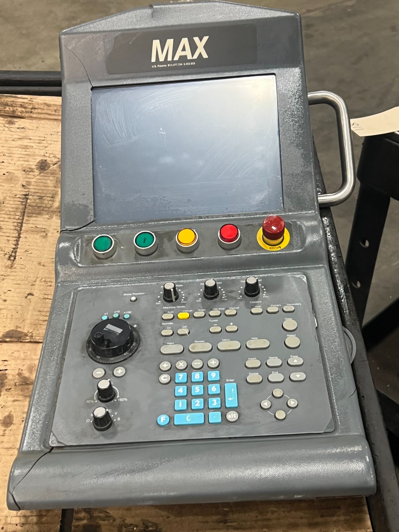 Hurco Controller Hurco #MAX Control Panel - Removed from a HURCO TM6 - SN: TM6-01010085AAA