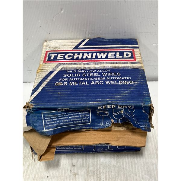 (2) NEW - Techniweld #AWS A5.18:ER70S-6 / Size: .035" Wire