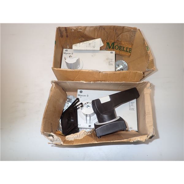 Lot of (2) Moeller #NZM4-XTVDV-NA (May not be complete) Door Handle Locks
