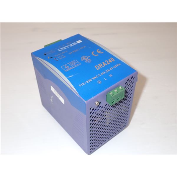 Lutze #DRA240-24B Power Supply