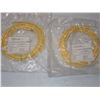 Image 1 : Lot of (2) New - TPC Wire & Cable #CA14 C34 M005 5M 4 Pole DC Female Straight