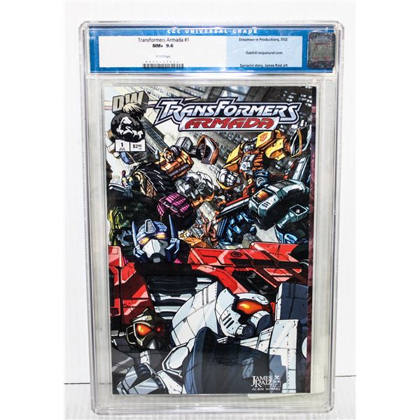 1079) CGC 9.6 TRANSFORMERS ARMADA #1