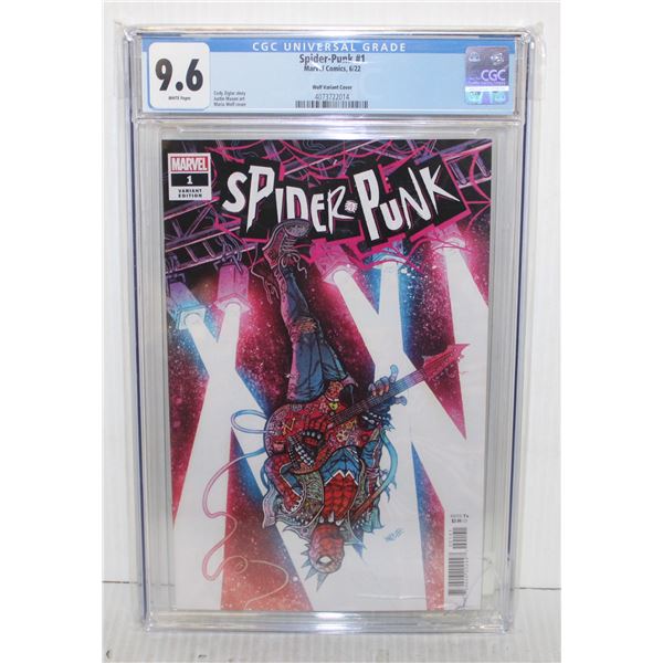 1078) CGC 9.6 MARVEL COMICS SPIDER-PUNK #1