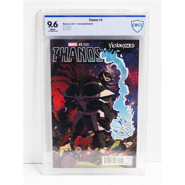 1083) CBCS 9.6 MARVEL COMICS THANOS VENOMIZED #5