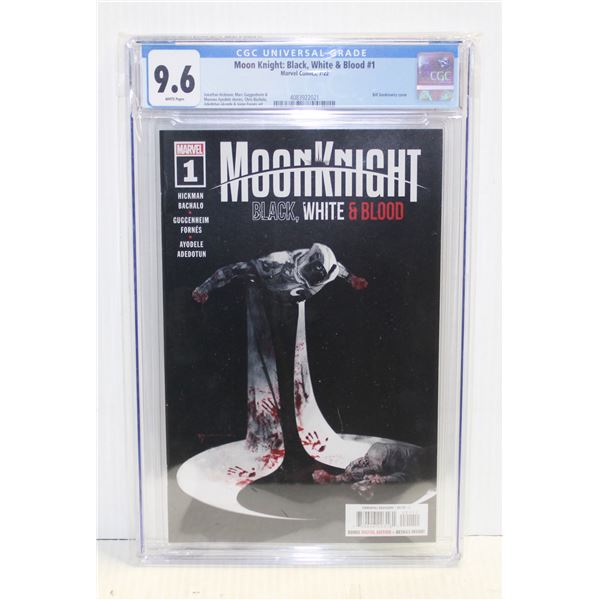 1066) CGC 9.6 MARVEL COMICS MOON KNIGHT, BLACK,