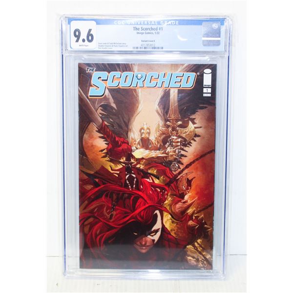 1068) CGC 9.6 IMAGE COMICS SPAWN:THE SCORCHED #1