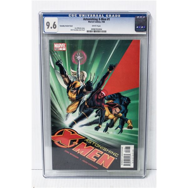 1074) CGC 9.6 MARVEL COMICS ASTONISHING X-MEN #1