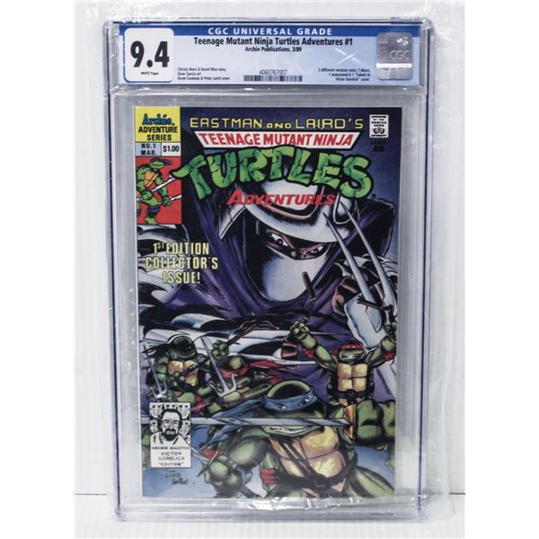 1073) CGC 9.4 TEENAGE MUTANT NINJA TURTLES