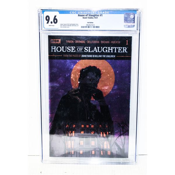 1080) CGC 9.6 BOOM STUDIOS HOUSE OF SLAUGHTER #1