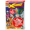 Image 1 : 152) MARVEL SEALED X FORCE #1 WITH TRADING CARD