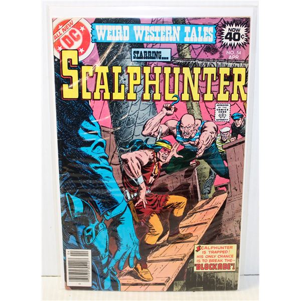 130) DC WEIRD WESTERN ?SCALPHUNTER #54