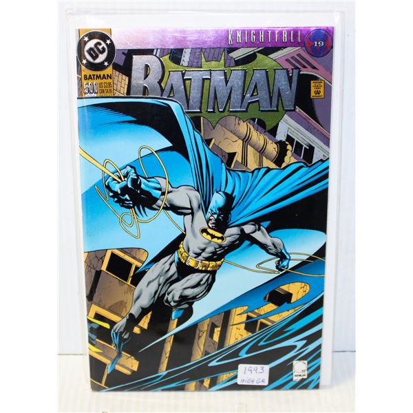 193) DC BATMAN #500 COLLECTORS EDITION