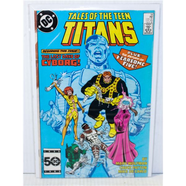 926) DC COMICS TEEN TITANS #56