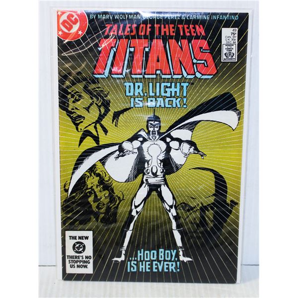 923) DC COMICS TEEN TITANS #49