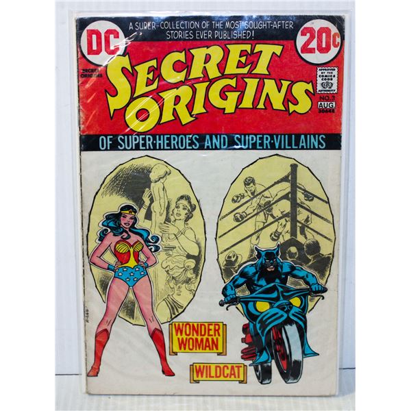 580) DC COMICS SECRET ORIGINS #3