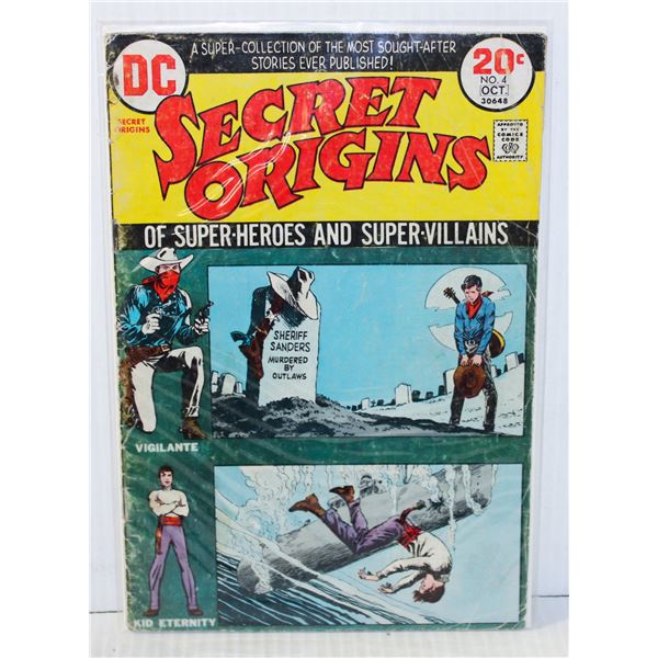 581) DC COMICS SECRET ORIGINS #4