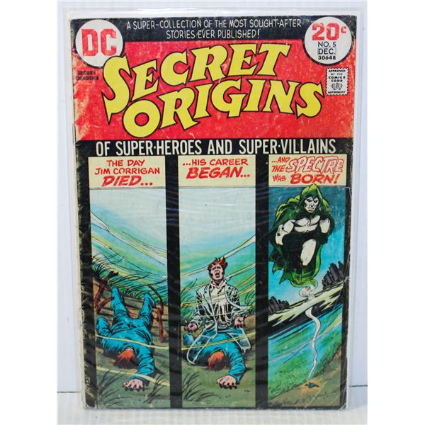 582) DC COMICS SECRET ORIGINS #5