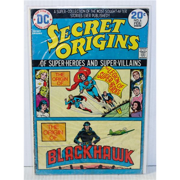 583) DC COMICS SECRET ORIGINS #6