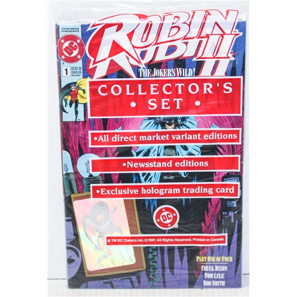 568) DC COMICS ROBIN II POLYBAGGED COLLECTORS