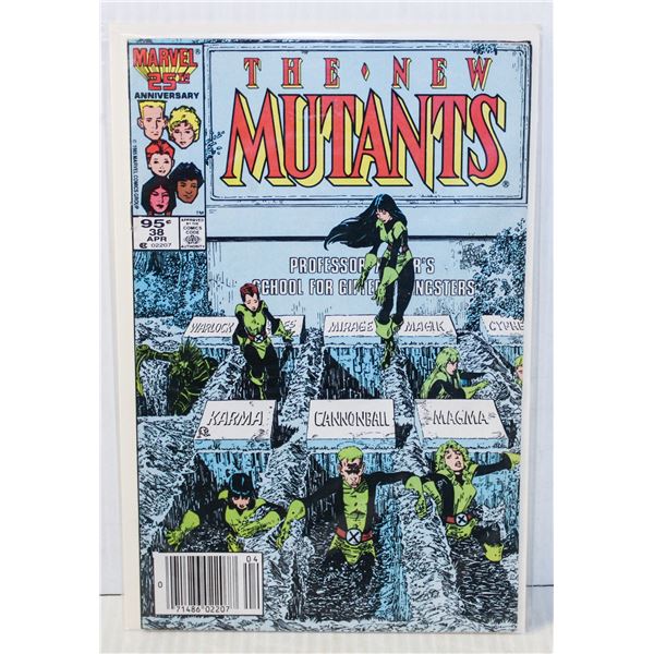 287) MARVEL THE NEW MUTANTS #38