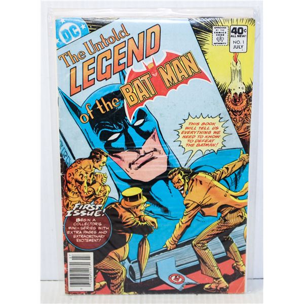 234) DC THE UNTOLD LEGEND OF THE BAT MAN #1