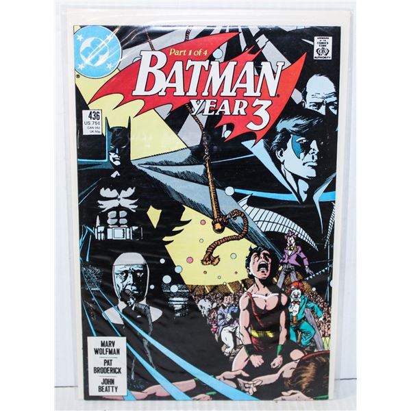 216) DC BATMAN #436