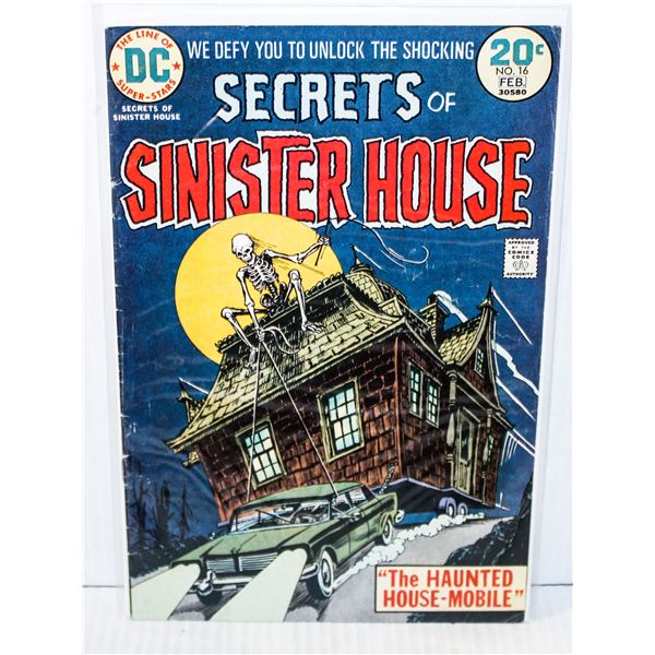 767) DC COMICS SECRETS OF HAUNTED HOUSE #16