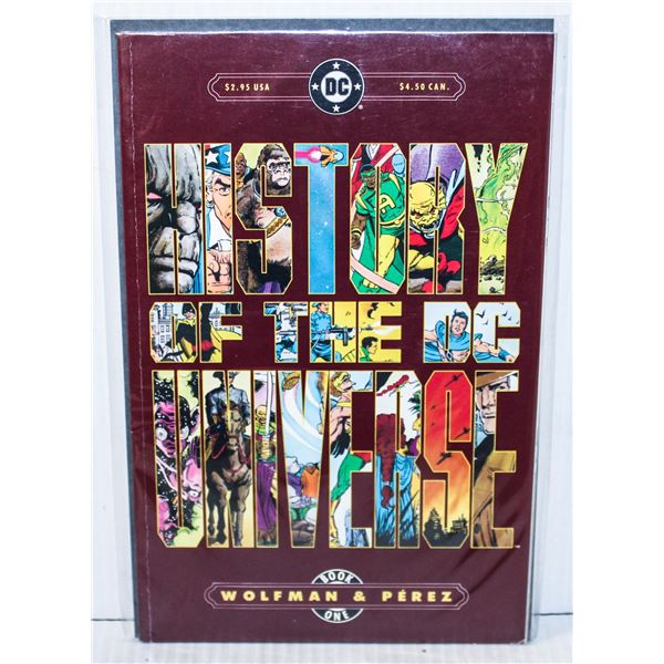 817) DC COMICS HISTORY OF THE DC UNIVERSE #1 TBP