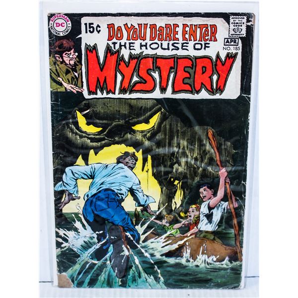 813) DC COMICS HOUSE OF MYSTERY #185