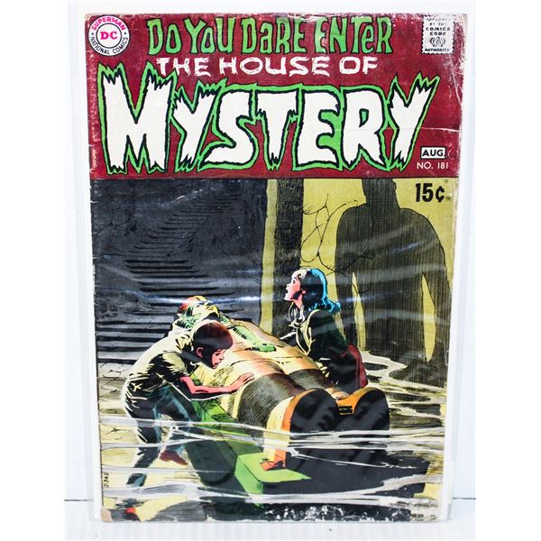 812) DC COMICS HOUSE OF MYSTERY #181