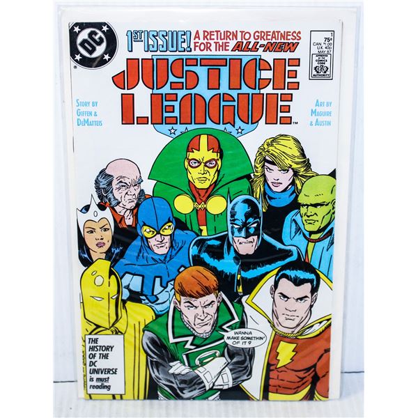 805) DC COMICS JUSTICE LEAGUE #1