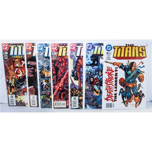 953) DC COMICS THE TITANS LOT OF 7 COMICS