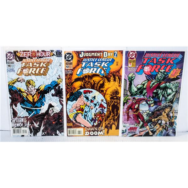 993) DC COMICS JUSTICE LEAGUE TASK FORCE #1 PLUS