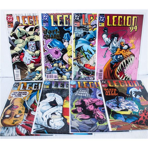 885) DC COMICS LOT OF 8 LEGION COMICS