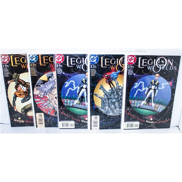 888) DC COMICS LOT OF LEGION WORLDS COMICS