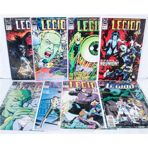 883) DC COMICS LOT OF 8 LEGION COMICS