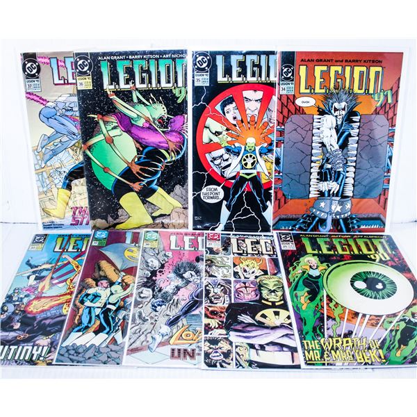 884) DC COMICS LOT OF 8 LEGION COMICS