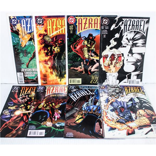 968) DC COMICS SWORD OF AZRAEL LOT OF 8 COMICS