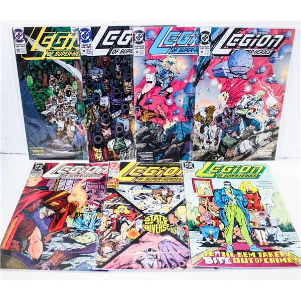 537) DC COMICS LEGION OF SUPER HEROES #11 - 20