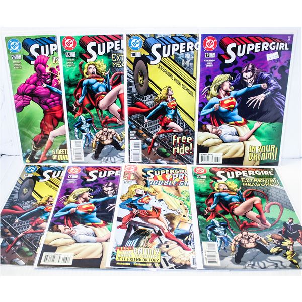 771) DC COMICS SUPERGIRL LOT OF 8 COMICS