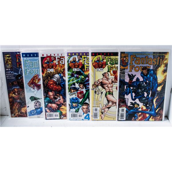 752) MARVEL COMICS FANTASTIC FOUR LOT OF 6 BOOKS